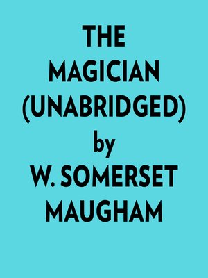 cover image of The Magician (Unabridged)